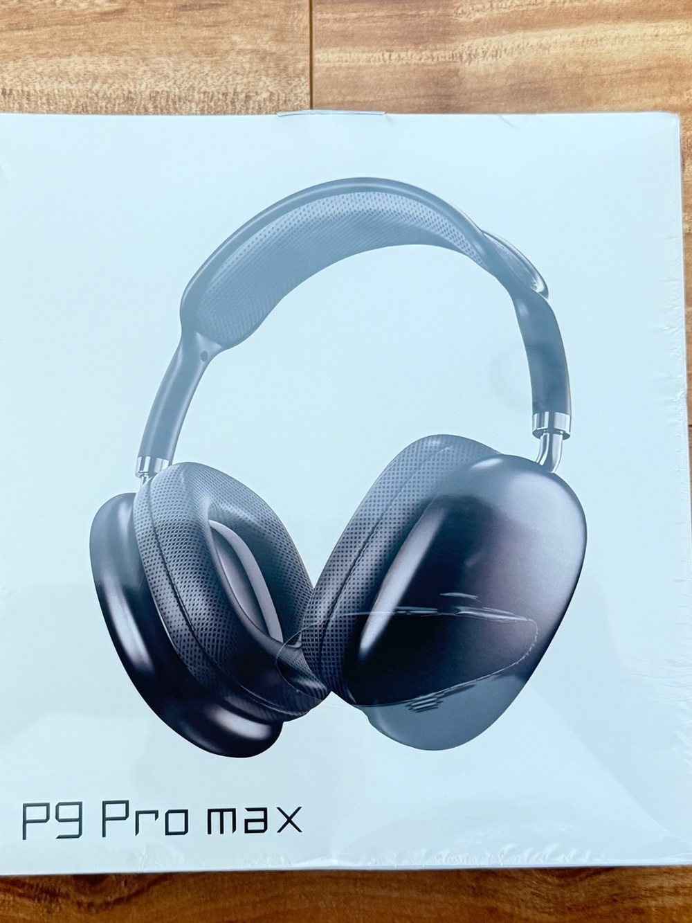 P9 Pro Max Over-Ear Wireless Headphones — Black